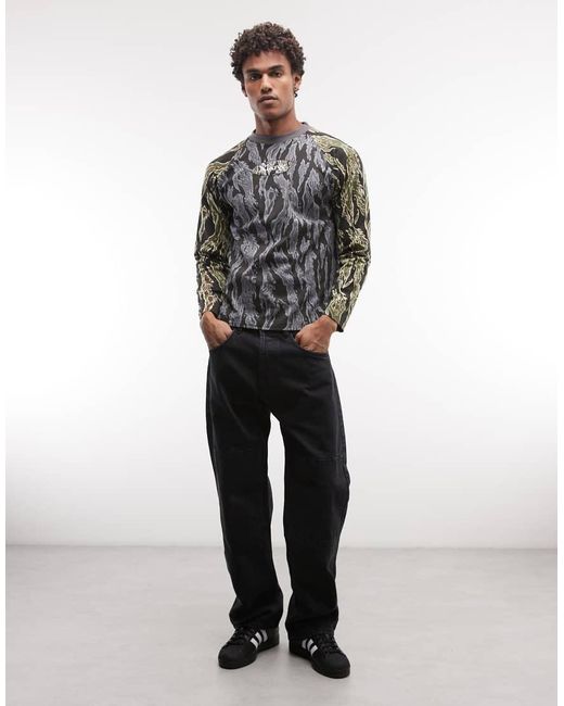 Xlarge Nu Age in het Gray voor heren
