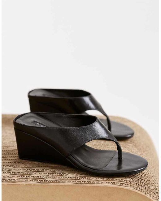Tony Bianco Natural Swift Heeled Wedge Sandals