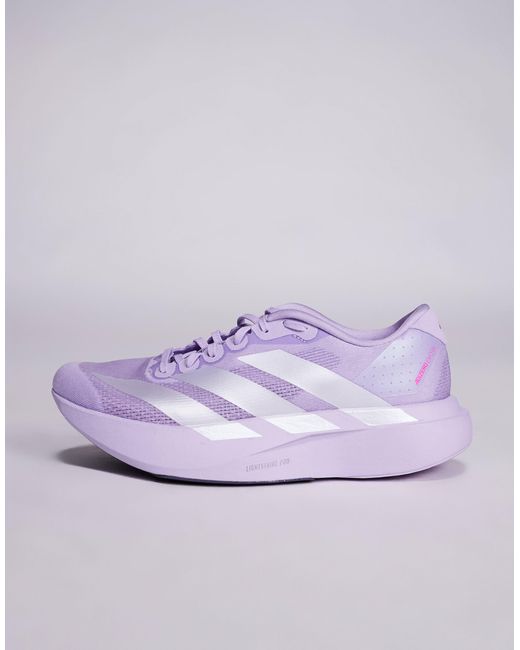 Adidas Originals Purple Adidas running – adizero evo sl – sneaker