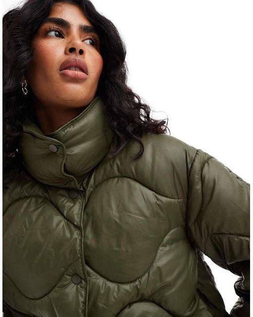 jjxx-Green-Oversized-Quilted-