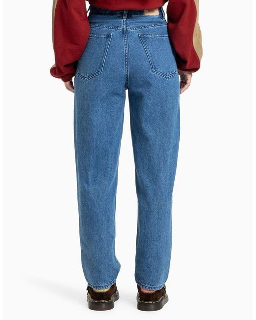 Quiksilver Blue Baggy Carrot Denim Jeans