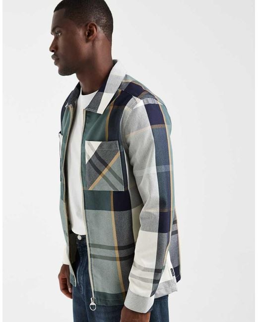 Barbour Multicolor Ettrick Checked Overshirt for men