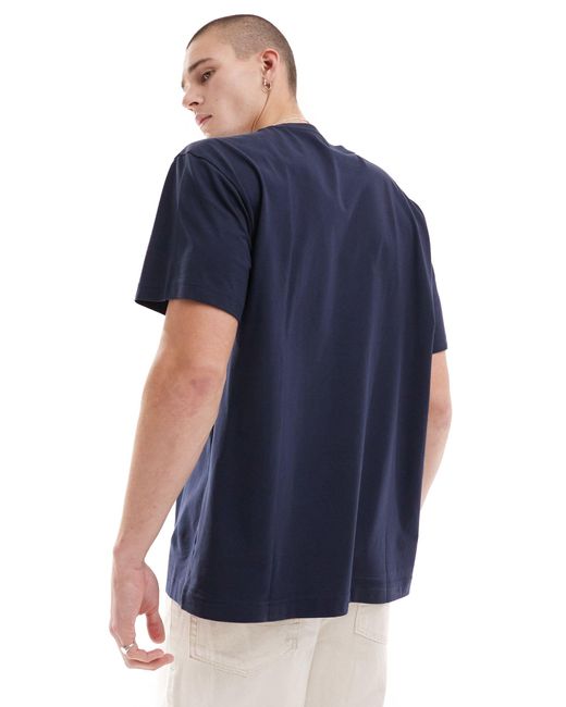 Weekday – oversize-t-shirt in Blue für Herren