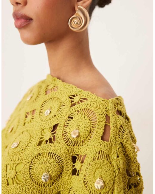 victoria fuller denim dress Off Shoulder Maxi | Spice tie tassel belt Color:Red/Bright Fuchsia Mint Green Embroidered Ruffle Style Ideas>Women's Cocktail Dresses