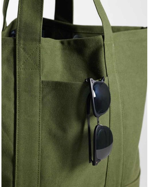 ASOS Green Tote Bag for men
