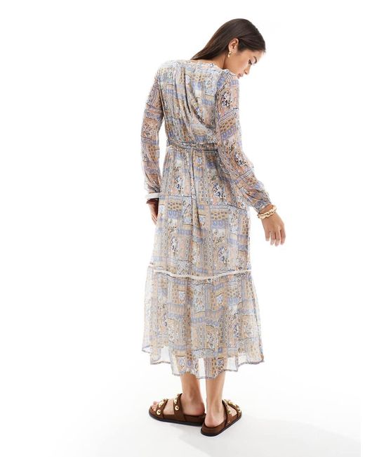 Vero Moda White Smock Maxi Dress
