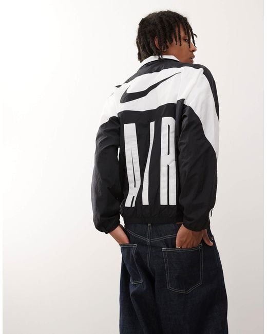 Nike Black Air Woven Jacket for men