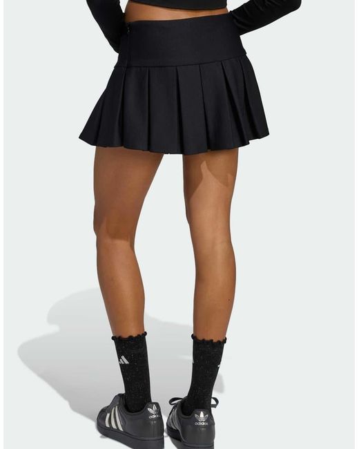Adidas Originals Red Low Waist Sport Skirt