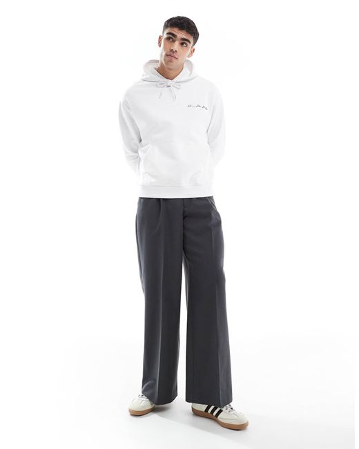 ASOS – oversize-kapuzenpullover in Gray für Herren