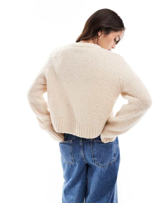 Cardigan Lavorato Sporco di & Other Stories in Blue