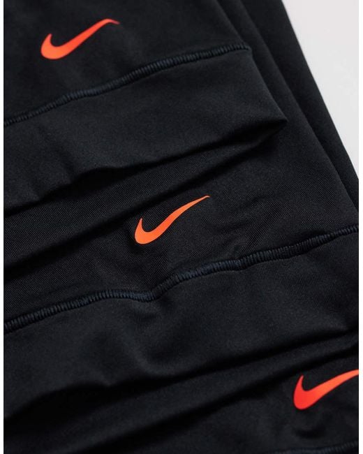 Nike Blue Essential Microfibre 3 Pack Boxer Briefs for men
