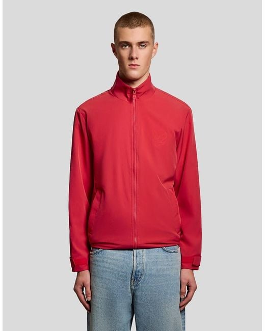 Lyle & Scott Red Jackets Keyline Windbreaker Jacket for men