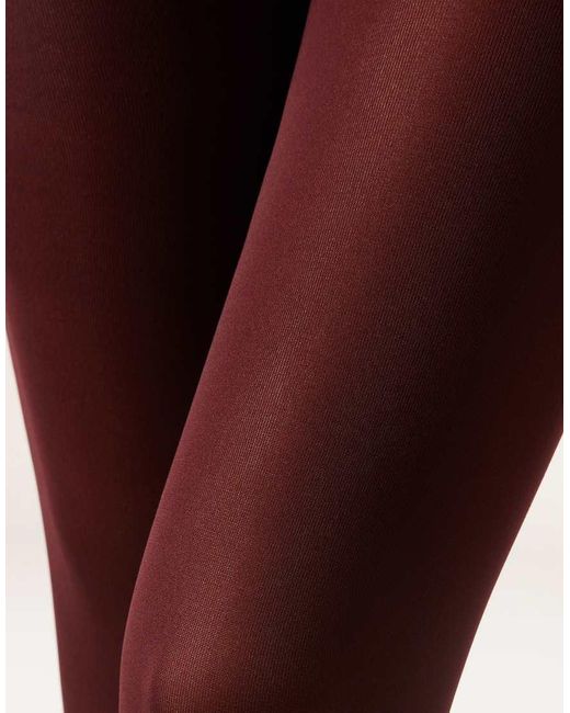 Calzedonia Purple 50 Den Total Comfort Soft Touch Tights