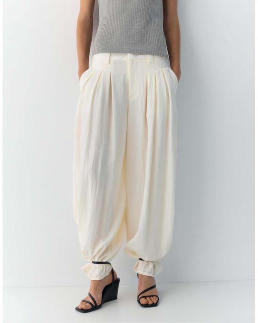 Pull&Bear White – hose