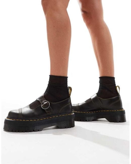 Dr. Martens Black Addina Mary Janes Shoes