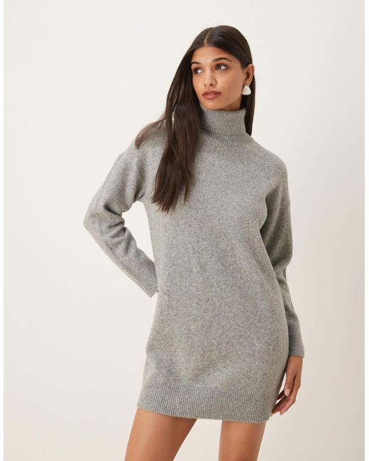 Mango Gray – mini-strickkleid