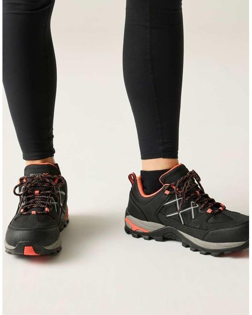 Regatta Black Samaris Iii Technical Waterproof Low Walking Boots