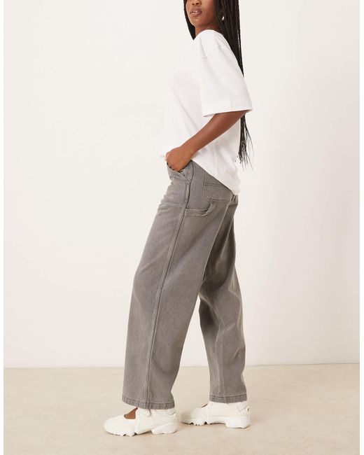 Dickies Natural Stevensville baggy Denim Jeans