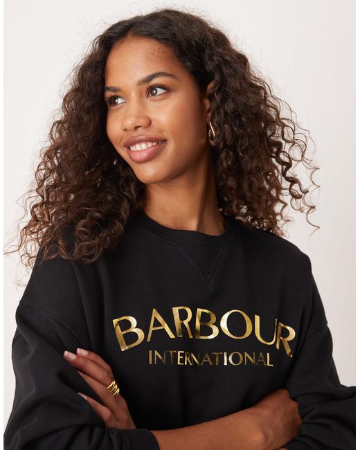 Barbour Black – laia – sweatshirt