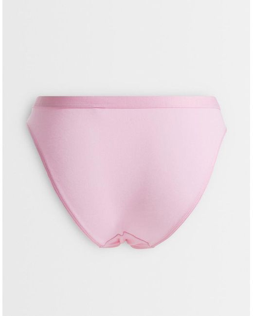 Tommy Hilfiger Pink Heritage 3 Pack Bikini Briefs