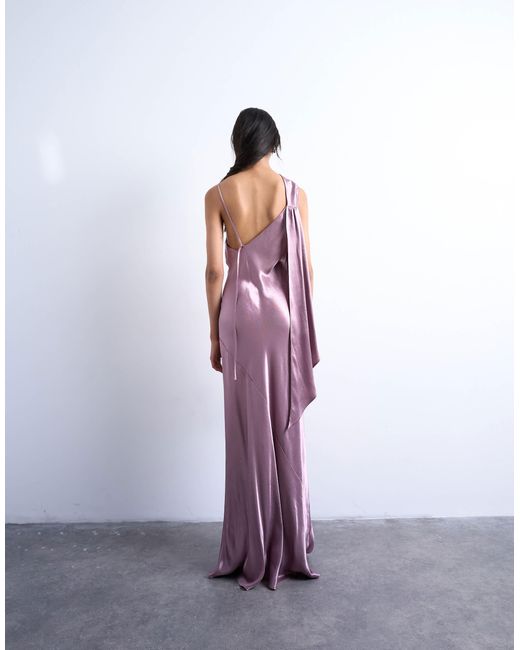 TOPSHOP Purple – midikleid