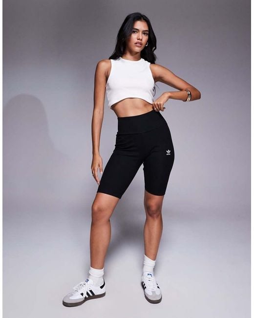 Adidas Originals Black Essentials Legging Shorts