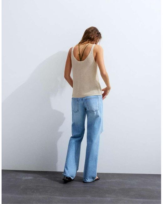 Top di Pull&Bear in Blue