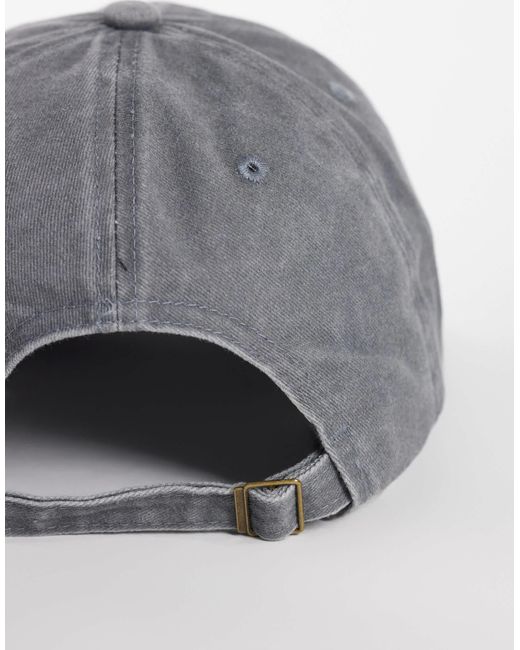 SUI AVA Gray Busy Relaxing Slogan Cap
