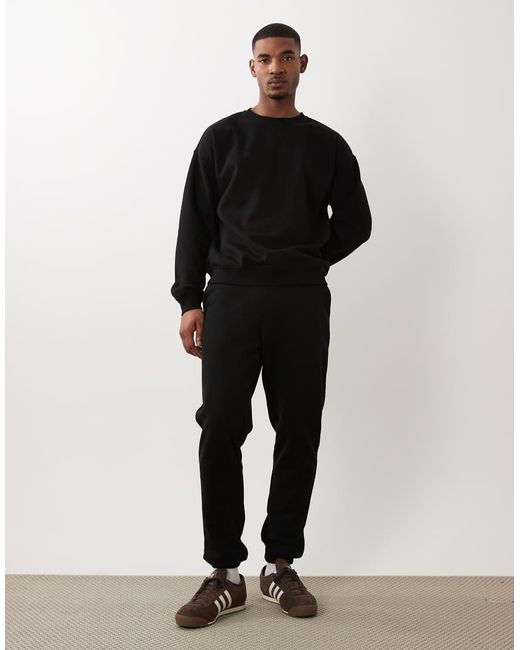 New Look Black Oversized Sweatshirt for men