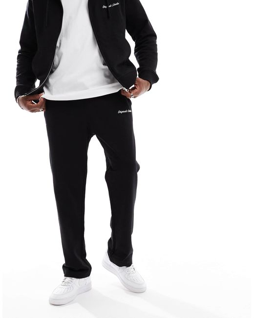Jack & Jones Black Relaxed Fit jogger for men