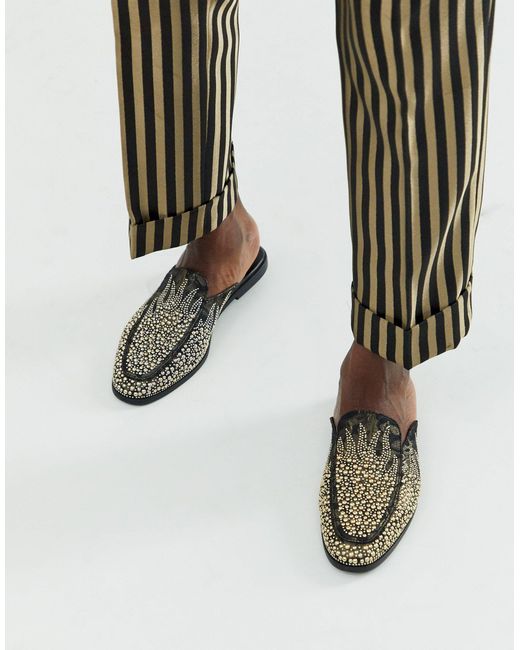 backless mule loafers
