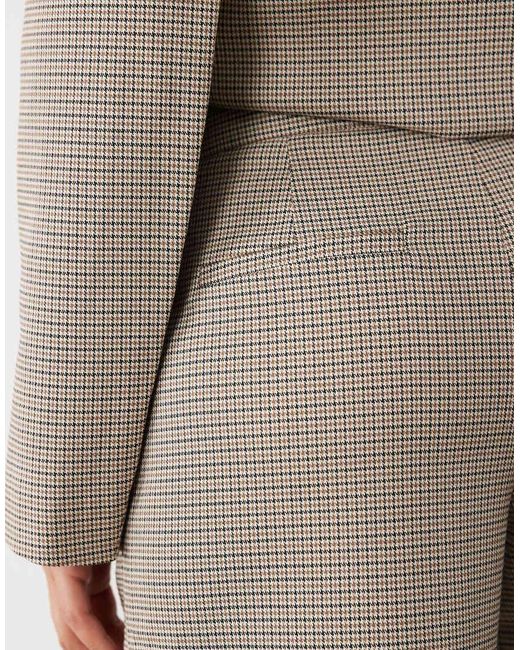 Kaiia Gray Exclusive Oversized Tailored Wide Leg Cuffed Trousers Co-Ord