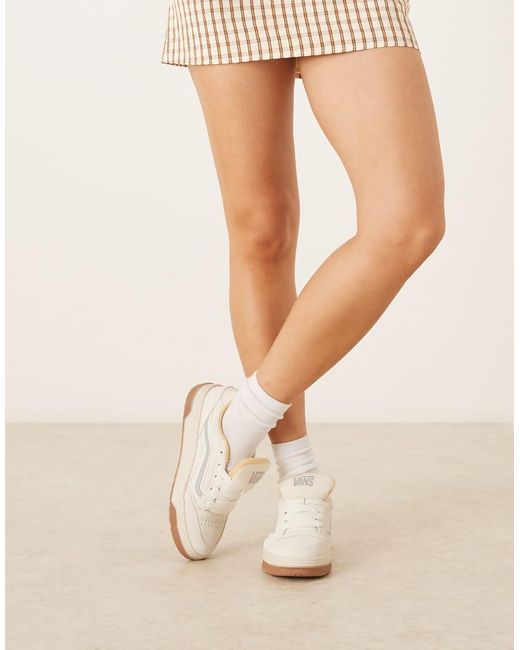 Vans Natural Hylane Suede Trainers