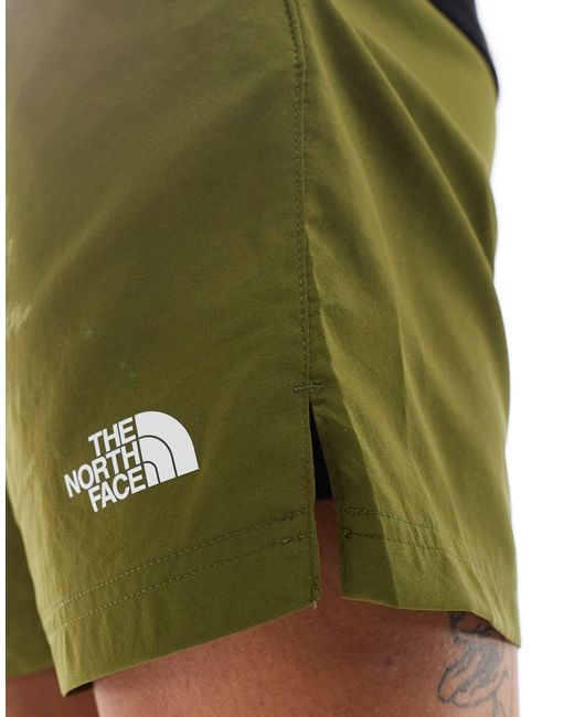 The North Face Green 24/7 5"" Shorts for men