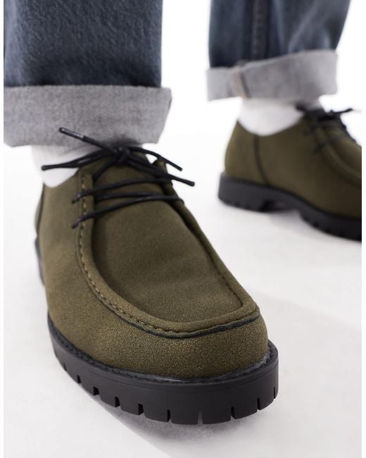 SEQWL Blue Lace Up Shoes for men
