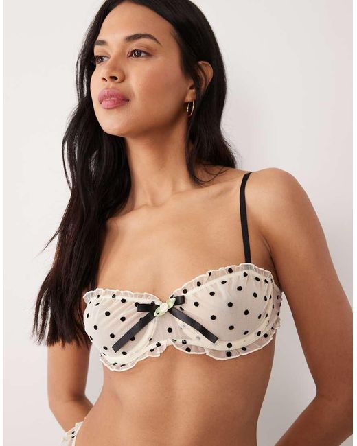 Wild Lovers Black Romy Mesh Bra
