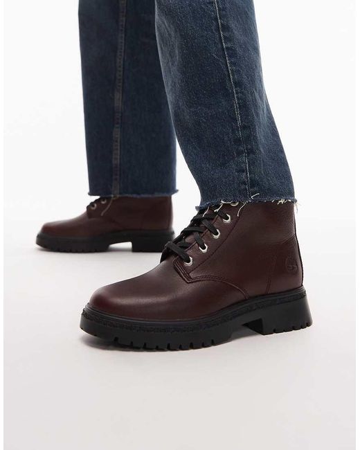 Timberland Brown Cambria Valley Lace Up Boots
