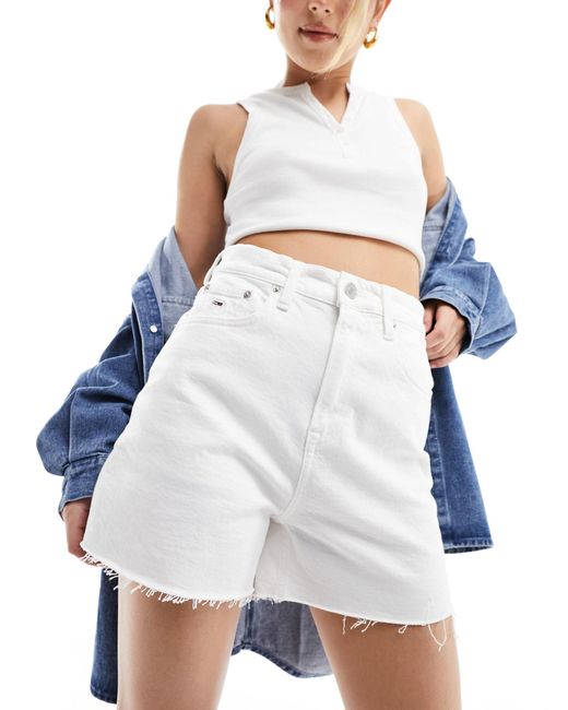 Tommy Hilfiger White – mom-jeans-shorts