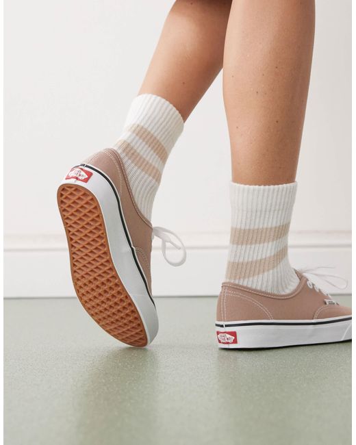Authentic - colour theory - baskets - taupe Vans en coloris Gray
