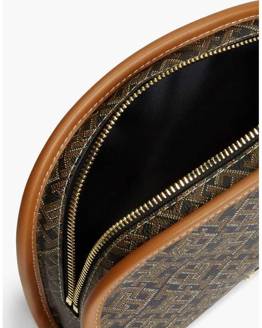 Tommy Hilfiger Brown Hilfiger Icon Th Monogram Print Washbag