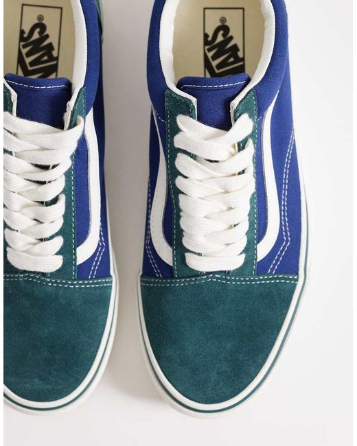 Vans Blue Old Skool Sneakers for men