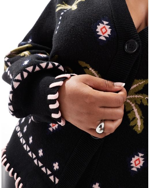 Never Fully Dressed Black Havana Cardigan