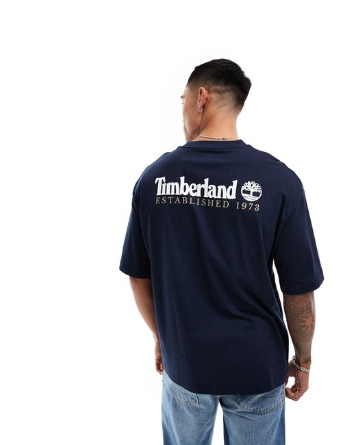 Timberland – t-shirt in Blue für Herren