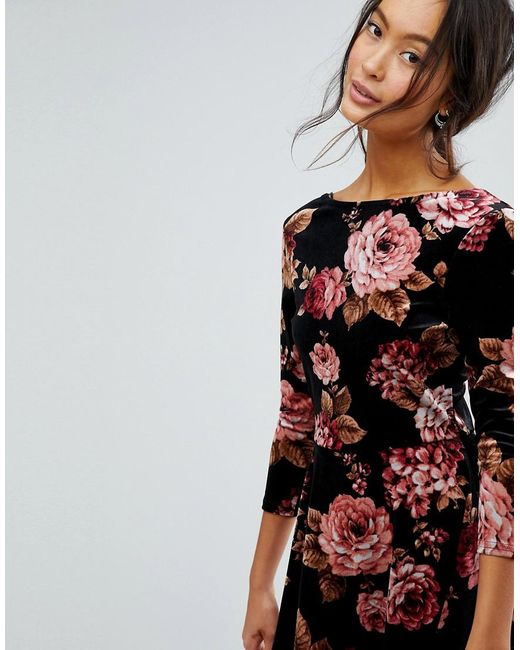 Black skater dress new look new arrivals