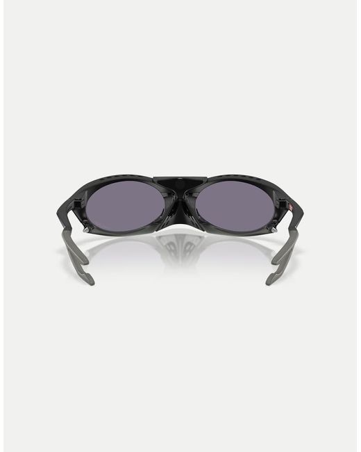 Oakley White Plantaris Oval Sunglasses With Lens for men