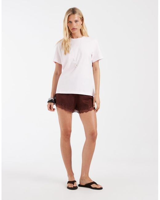 & Other Stories White Relaxed Short Sleeve T-shirt