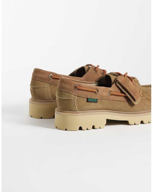 Clarks Brown Cleyhill Boat Shoes