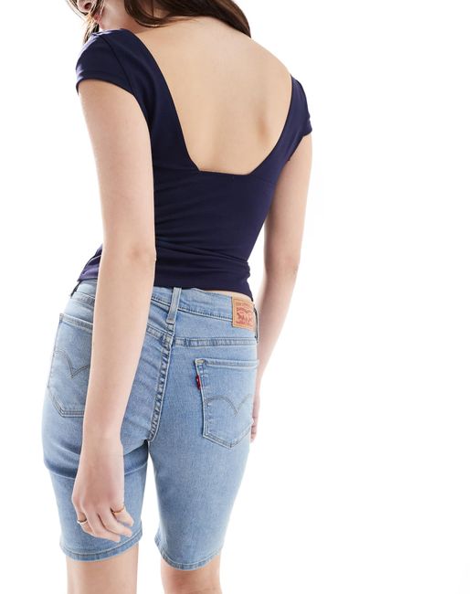Levi's Blue – bermuda-jeans-shorts