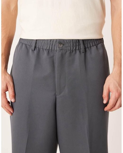 ASOS Natural Smart Wide Leg jogger for men
