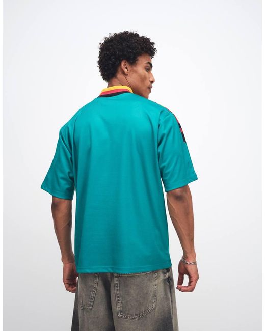 Adidas Originals Blue Adidas Football Germany 94 Bring Back Jersey for men